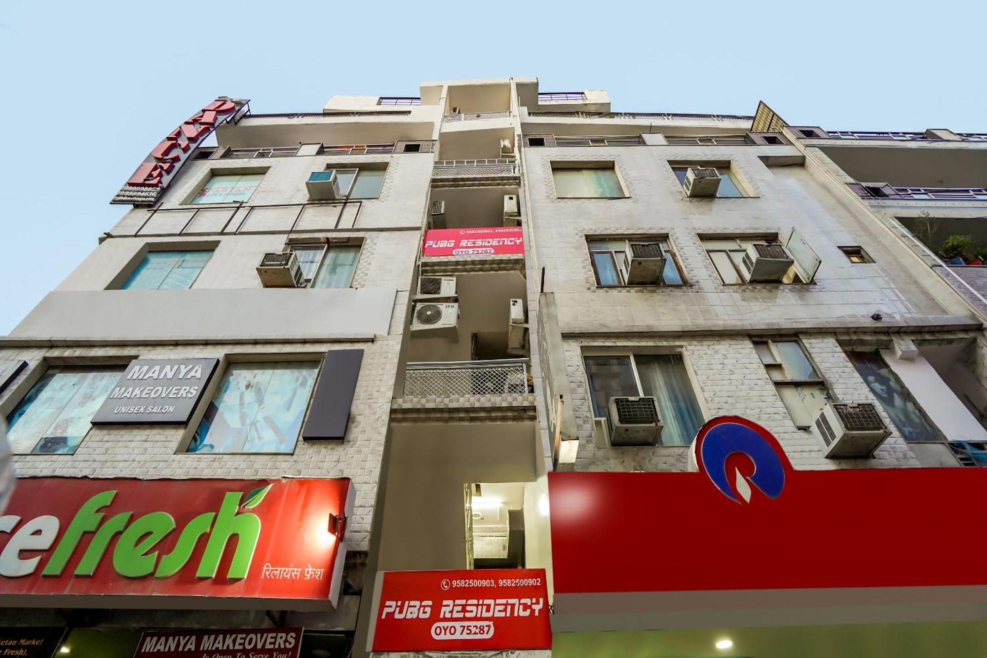Hotel O Pubg Residency Yeni Delhi Dış mekan fotoğraf